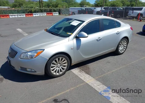 2011 Buick Regal Cxl Russelsheim from USA, damaged, VIN W04GR5EC5B1030249